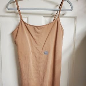 Express Best Loved Bra Cami Nude NEW L